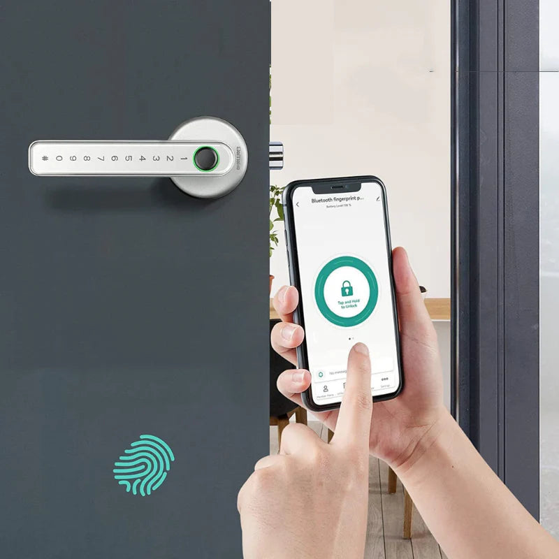 Futuristics™ Vingerherkenning deurslot -- TOUCH ID